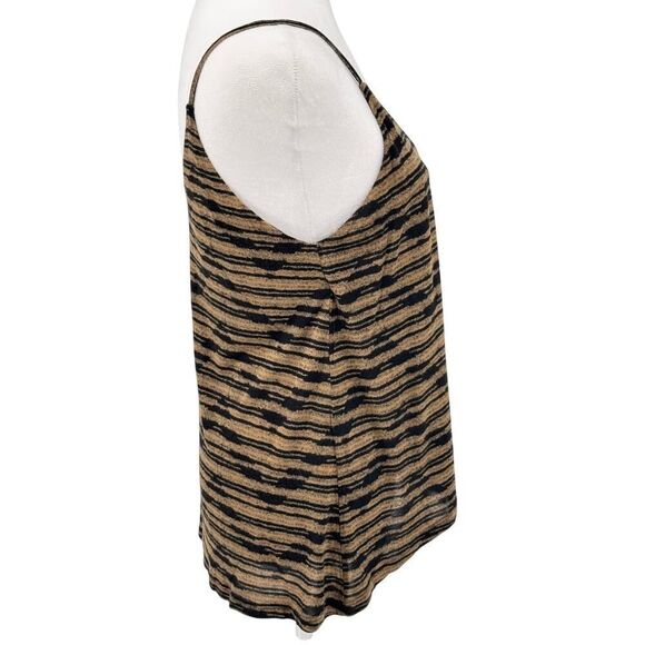 🔥 Silence + Noise Animal Stripe Zip Cami – Size S – Boho Urban Outfitters Vibe - Picture 7 of 9